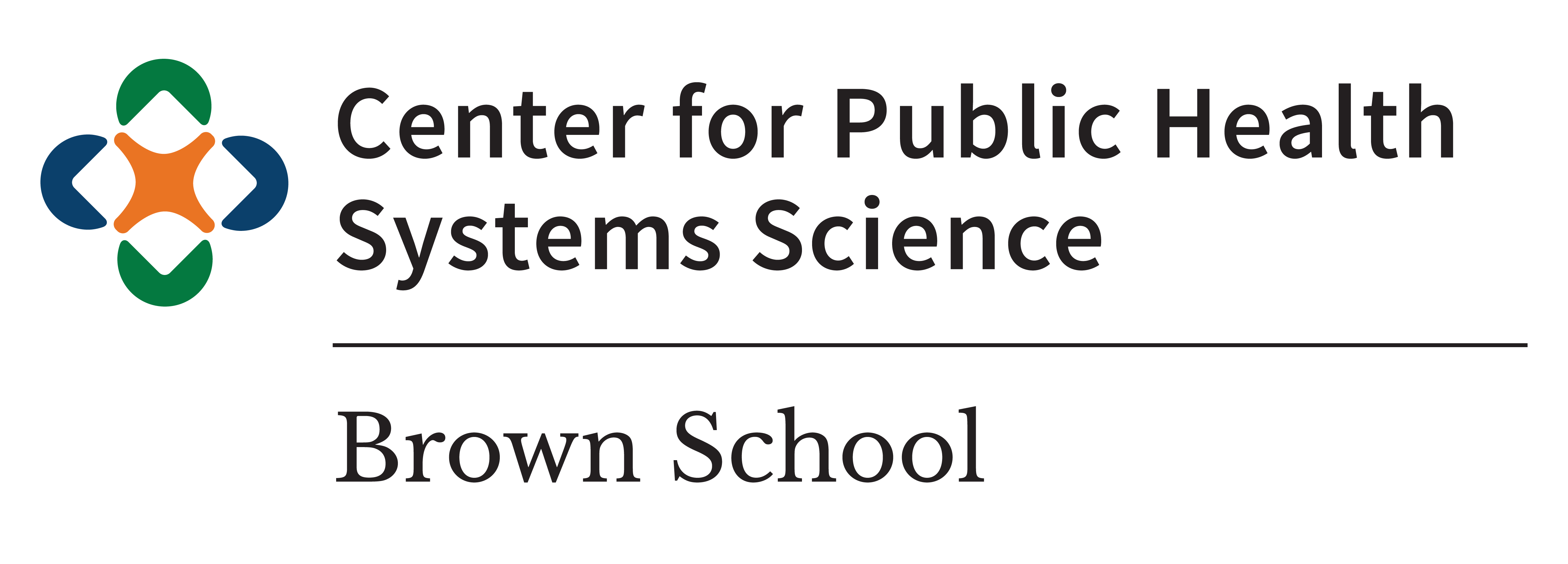 Center for Public Health Systems Science logo